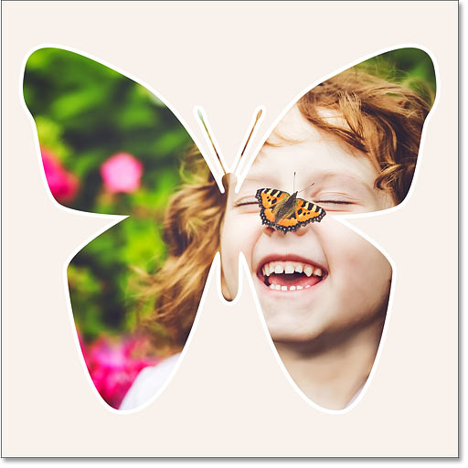 Fill a Shape with a Photo in Photoshop 2025