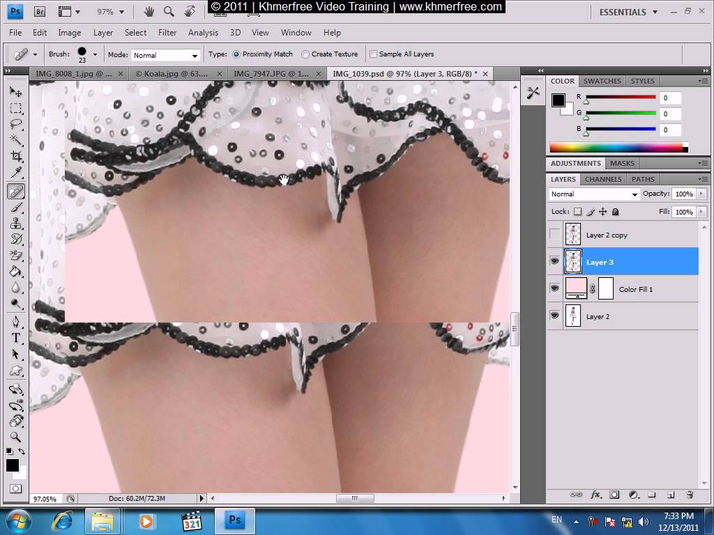 Adobe Photoshop Tutorial How to Clean Skin