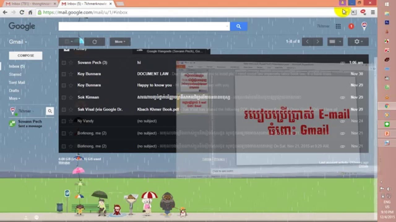 របៀបប្រើប្រាស់ Gmail  » How to use Account Gmail