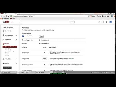 How to upload a video and Create Chanel on Youtube 2016